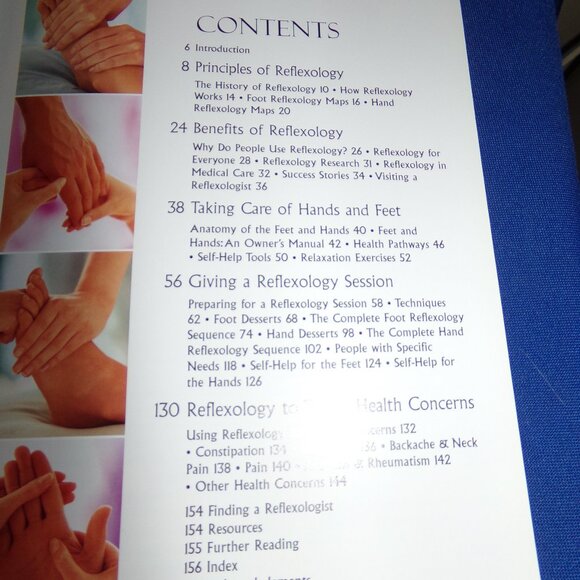 DKs Reflexology: Health at Your Fingertips - Vintage Softcover Paperback Book - - Picture 8 of 9